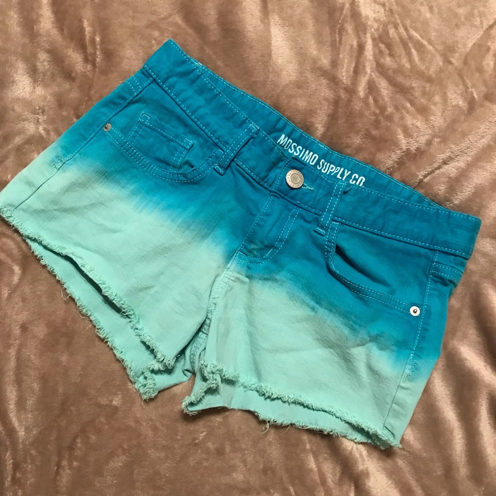 Bleached Dipped Shorts